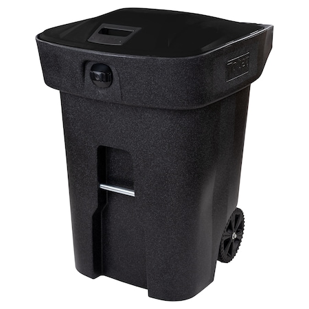 Toter 96 GAL Auto Bear Cart - Black Lid 79A96